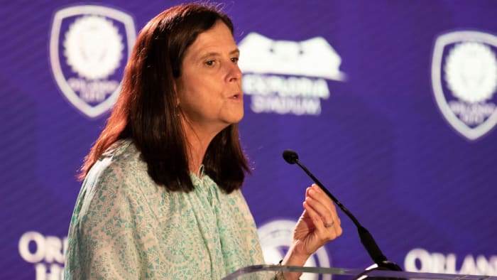 NWSL commissioner Lisa Baird